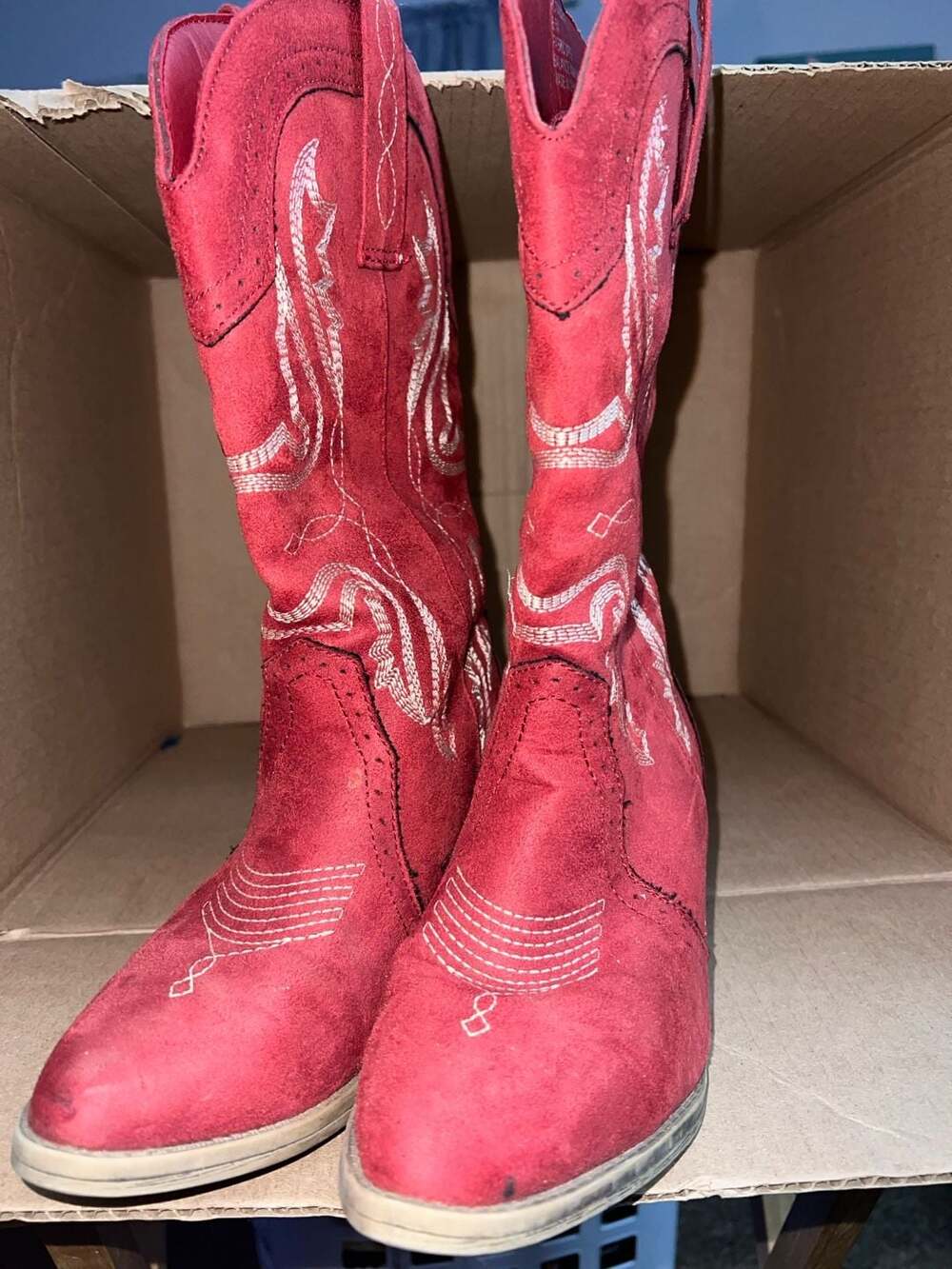 True Craft Tammi Red Western Cowboy Boots
